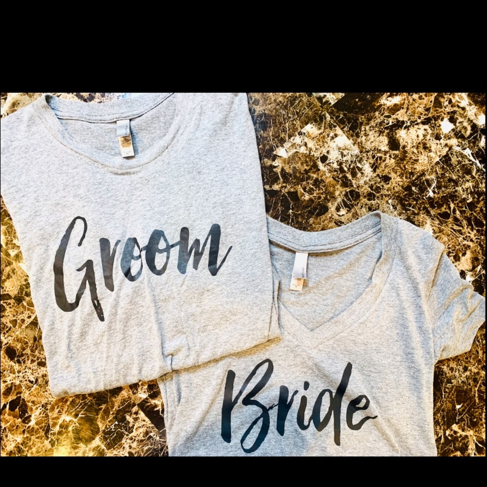 bride and groom shirt - Wedding ready! 💍  🍾